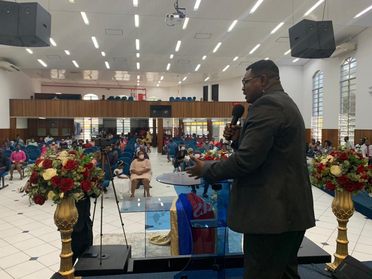 Haitianos comemoram 5 anos na IEADJO Shalom - Setembro 2020