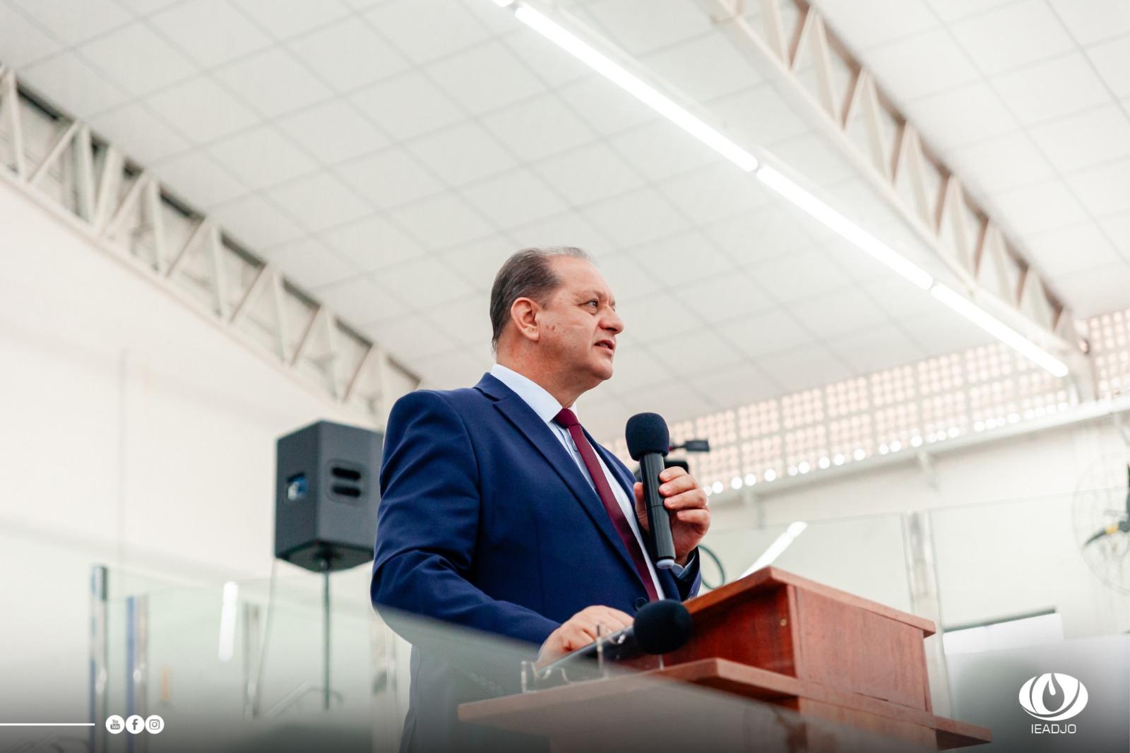 Pastor Sérgio Melfior, presidente da IEADJO.