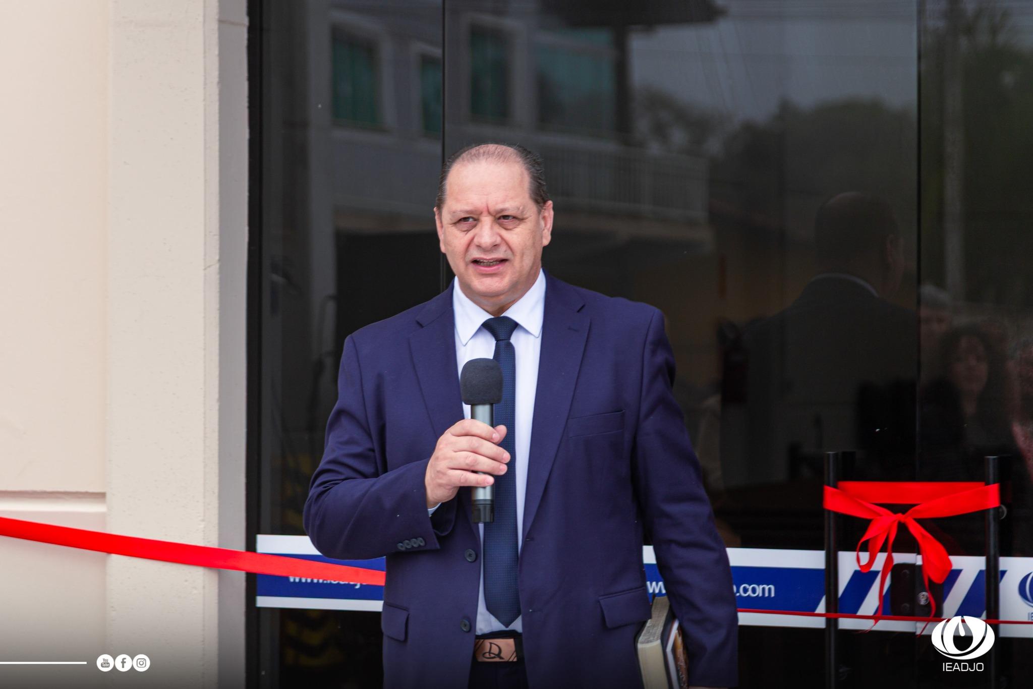 Pr. Sérgio Melfior, presidente da IEADJO.