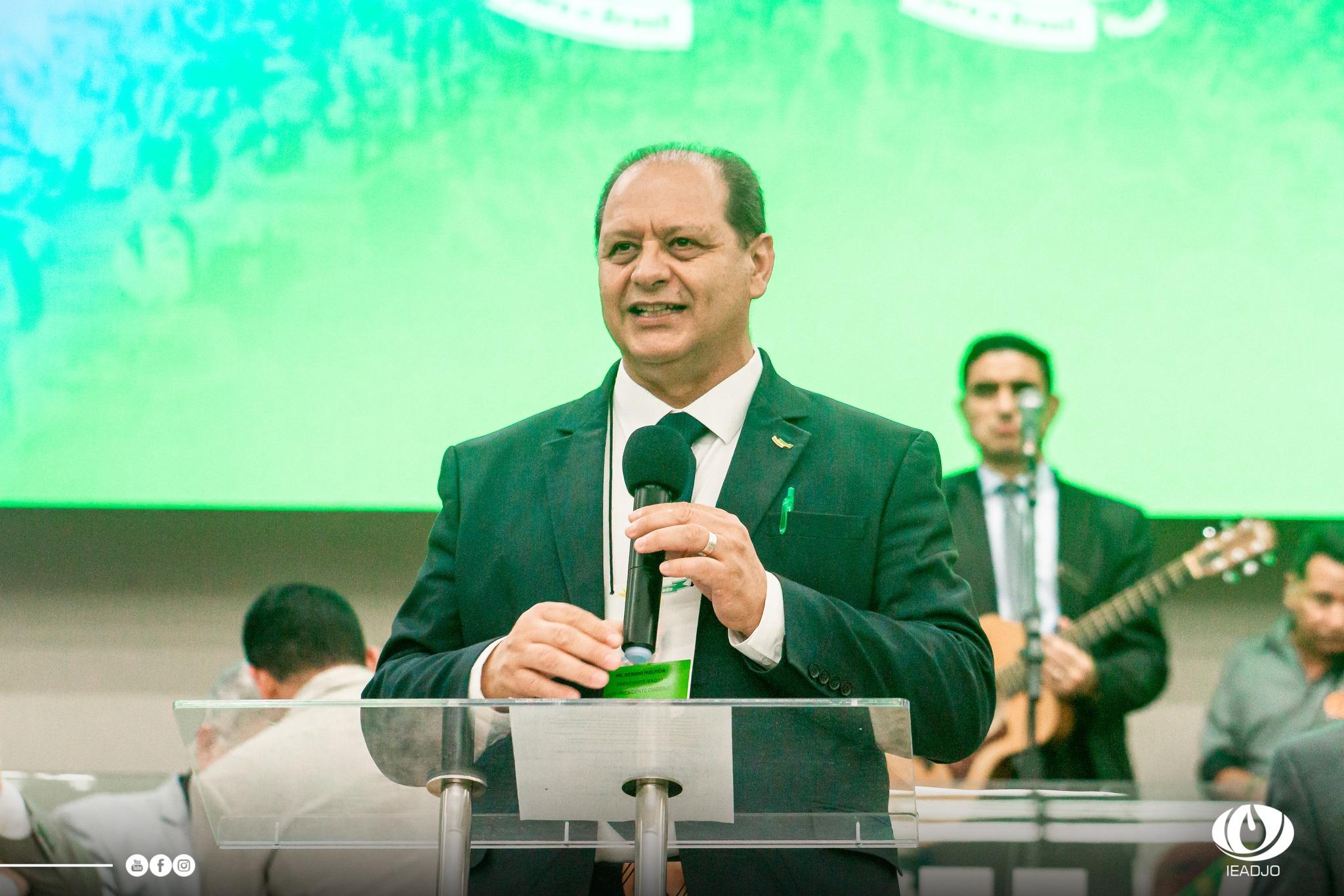 Pr. Sérgio Melfior, presidente da IEADJO.