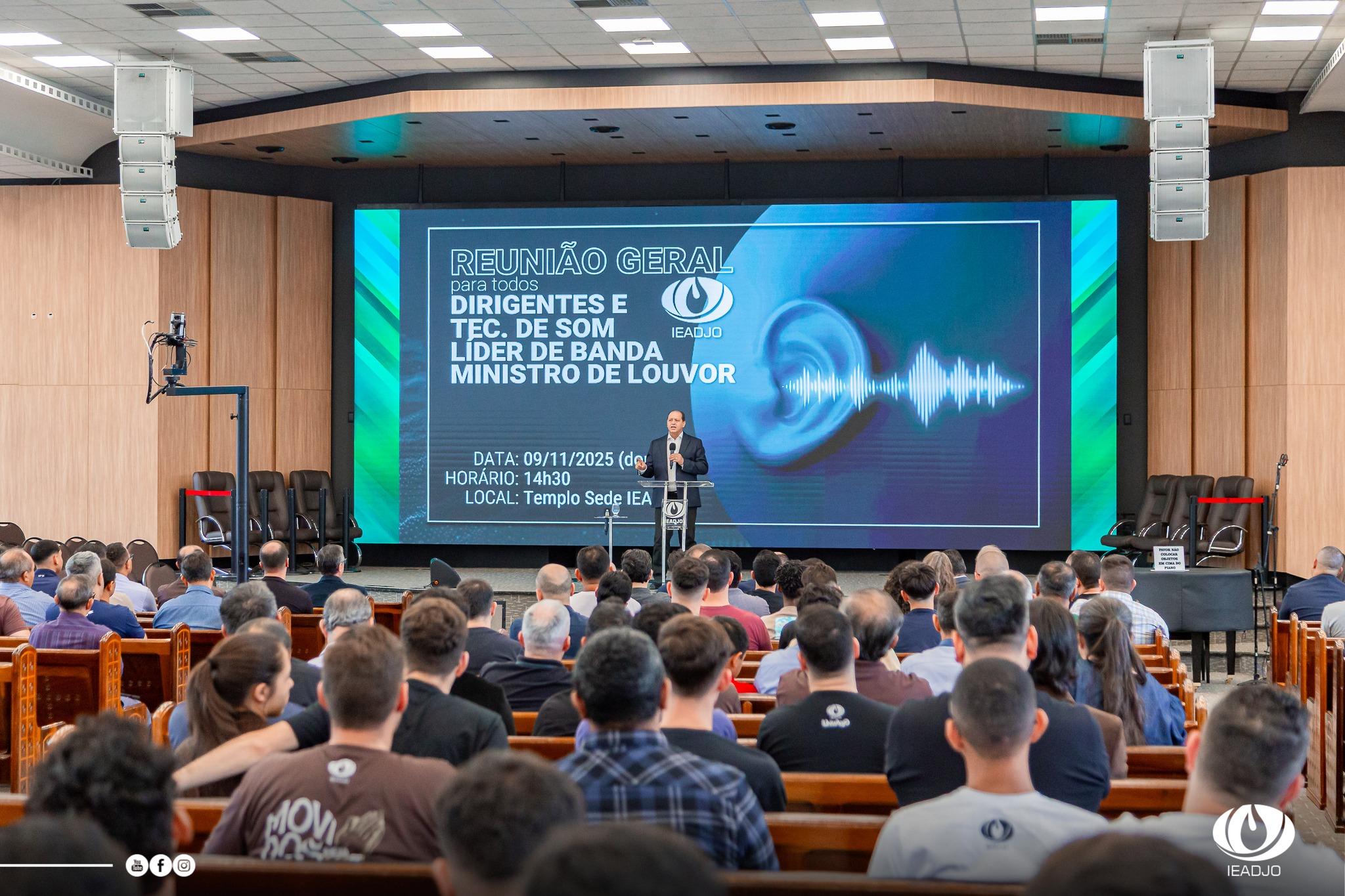 Pr. Sérgio Melfior, presidente da IEADJO.