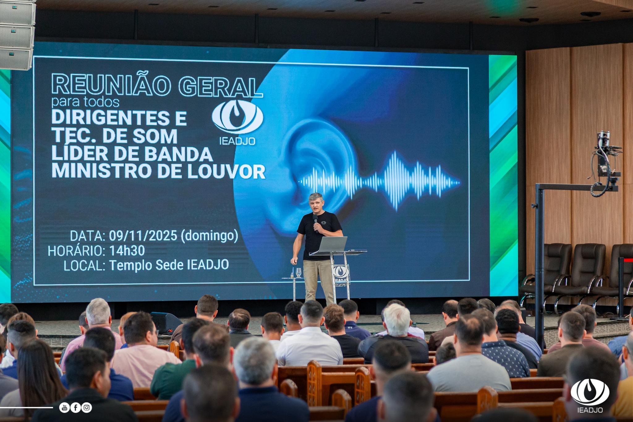 Pr. Cássio Rodrigo Ruthes, secretário da IEADJO.