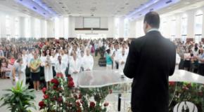 IEADJO realiza batismo em águas com 303 novos convertidos