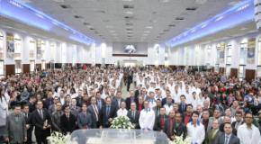 IEADJO realiza batismo de 221 novos membros