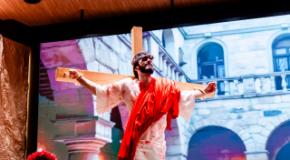 Páscoa na IEADJO: Espetáculo “Memórias da Cruz” leva multidão à reflexão e vidas a Cristo