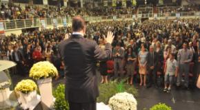 Mais de quinhentos obreiros foram consagrados em Joinville no mês de agosto/14