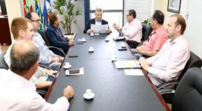 Representantes da FUNADEJ reuniram-se com o Prefeito de Joinville