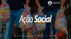 Social: IEADJO distribui quase 30 toneladas de alimentos em abril