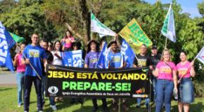 Evangelismo na Festa do Trabalhador de Joinville faz história em SC