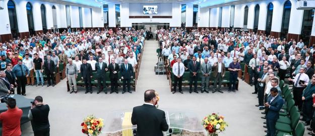 Comitiva da CGADB participa da Reunião Geral de Obreiros da IEADJO Comitiva da CGADB participa da Reunião Geral de Obreiros da IEADJO