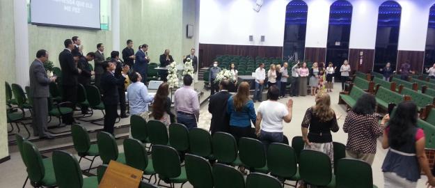 Culto dos Empresários com Deus no Templo Central da IEADJO