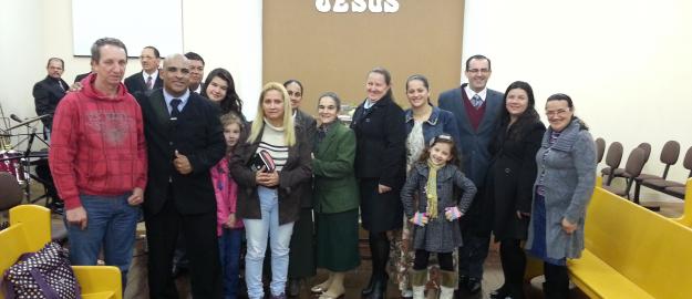 Anitápolis realiza seu 1º Pré-Congresso de Discipulado e Encontro de Novos Convertidos com 5 almas para Cristo Anitápolis realiza seu 1º Pré-Congresso de Discipulado e Encontro de Novos Convertidos com 5 almas para Cristo