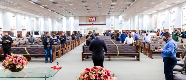 Consagração de obreiros: Momentos de refrigério espiritual Consagração de obreiros: Momentos de refrigério espiritual