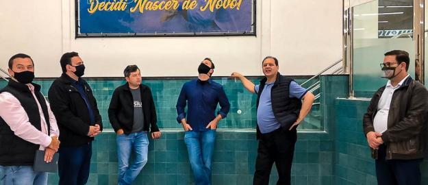 Prefeito de Joinville visita Centreventos da IEADJO e Desafio Jovem Shalom Prefeito de Joinville visita Centreventos da IEADJO e Desafio Jovem Shalom