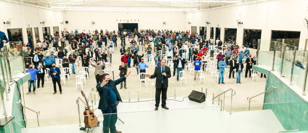 Pastores e dirigentes de congregação participam de reunião no Centreventos da IEADJO Pastores e dirigentes de congregação participam de reunião no Centreventos da IEADJO
