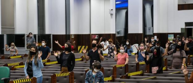IEADJO retoma cultos presenciais parcialmente IEADJO retoma cultos presenciais parcialmente