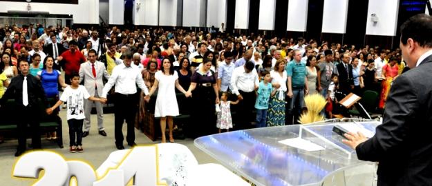 Igreja participa do Culto da Virada Igreja participa do Culto da Virada