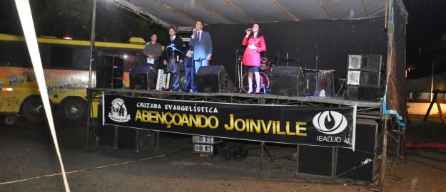 Cruzada Evangelística Abençoando Joinville chega a sexta edição Cruzada Evangelística Abençoando Joinville chega a sexta edição