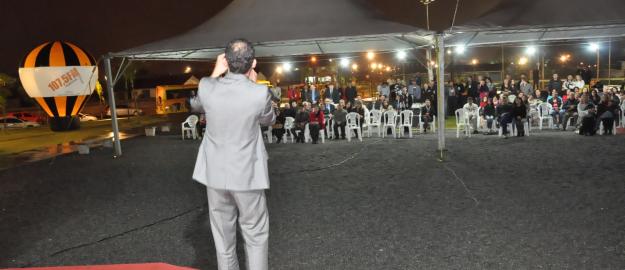 Realizamos a sétima Cruzada Evangelística Abençoando Joinville