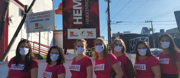 UFADVILLE incentiva a doação de sangue UFADVILLE incentiva a doação de sangue