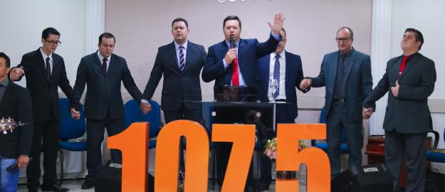 Rádio 107,5 FM realiza seu primeiro culto de 2018 Rádio 107,5 FM realiza seu primeiro culto de 2018