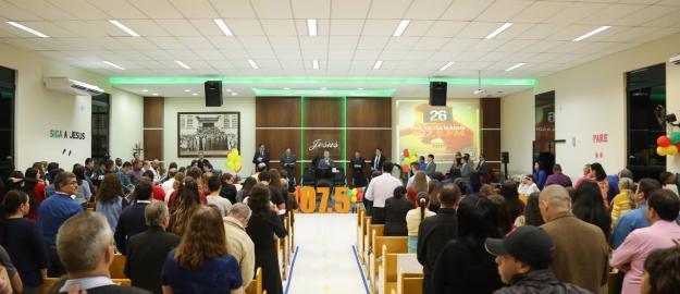 Sétimo culto do ano da Rádio 107 foi realizado na IEADJO Nova Esperança Sétimo culto do ano da Rádio 107 foi realizado na IEADJO Nova Esperança