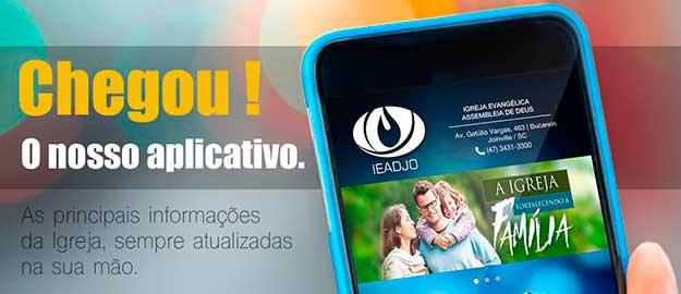 Assembleia de Deus em Joinville lança aplicativo para dispositivos móveis Assembleia de Deus em Joinville lança aplicativo para dispositivos móveis