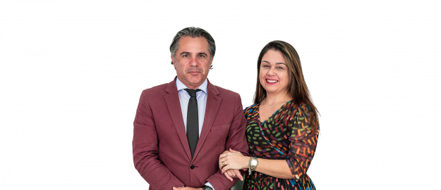 Rangel Elias e Naiara Silvana da Silva