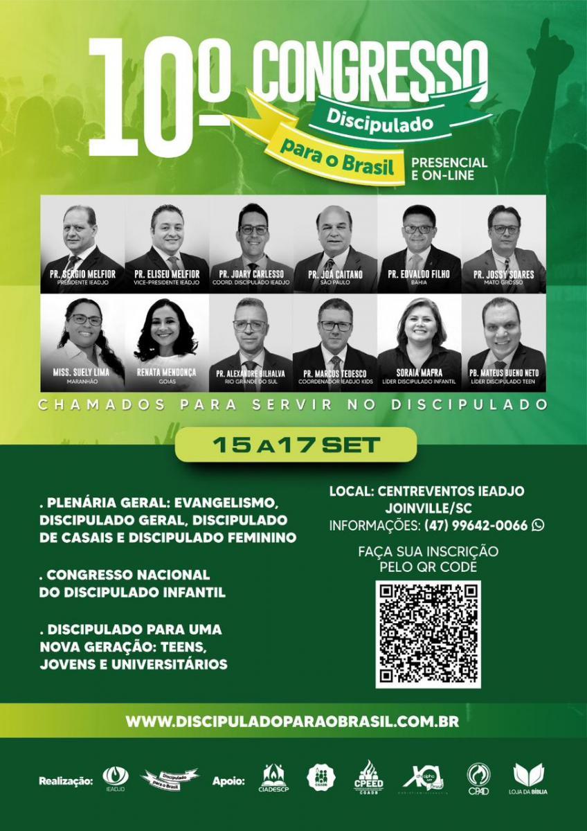 10º Congresso de Discipulado para o Brasil