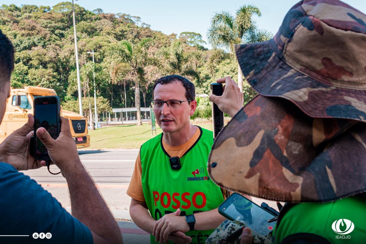 Missões Urbanas na Festa do Trabalhador