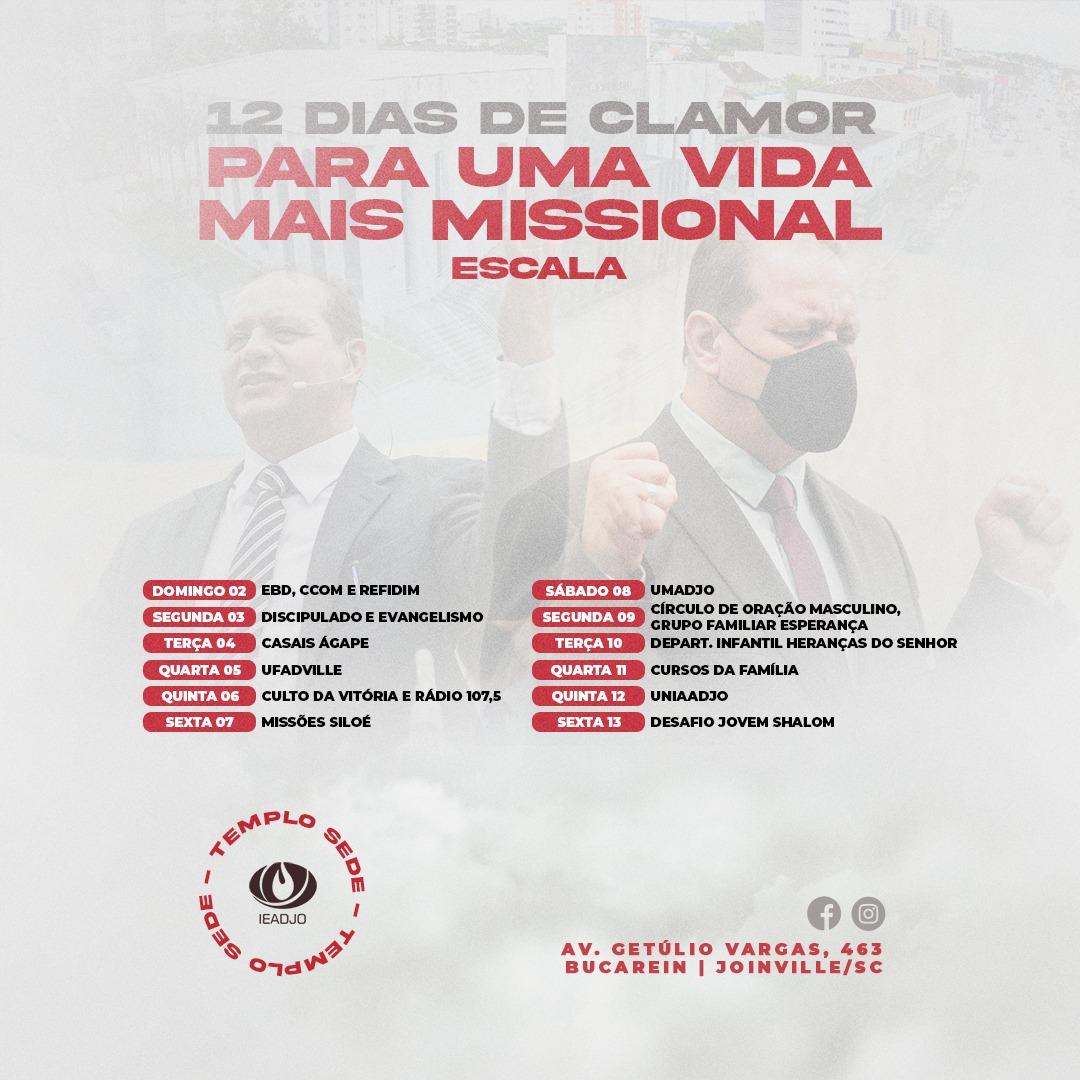 12 Dias de Clamor: Para uma vida mais missional