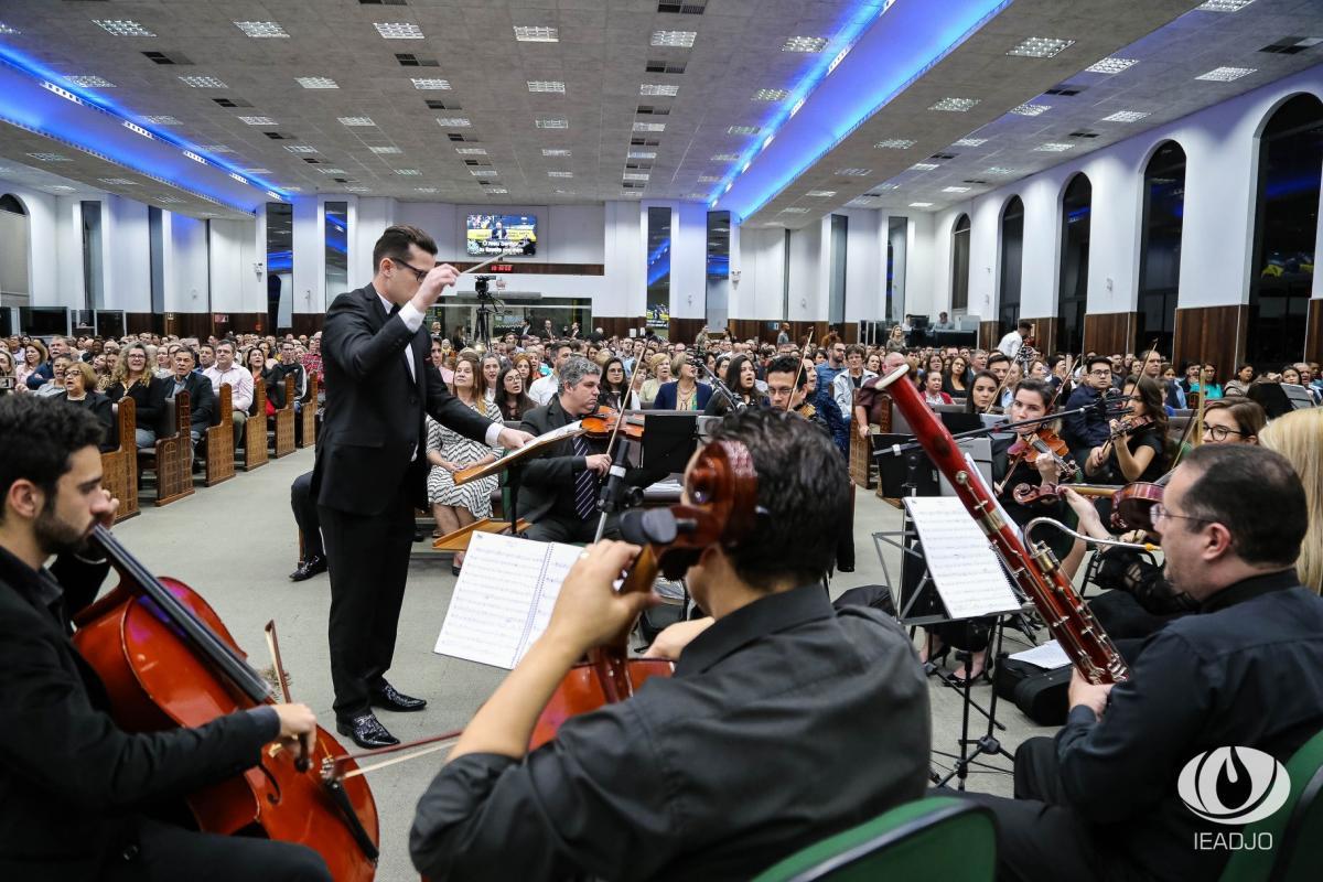 IEADJO celebra os 80 anos do Coral Harmonia Santa e 30 anos da Orquestra Filarmônica
