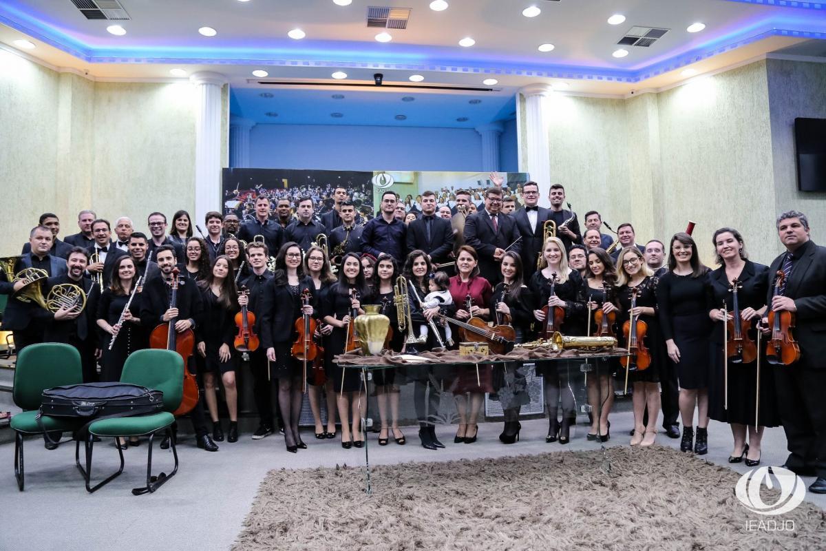 IEADJO celebra os 80 anos do Coral Harmonia Santa e 30 anos da Orquestra Filarmônica