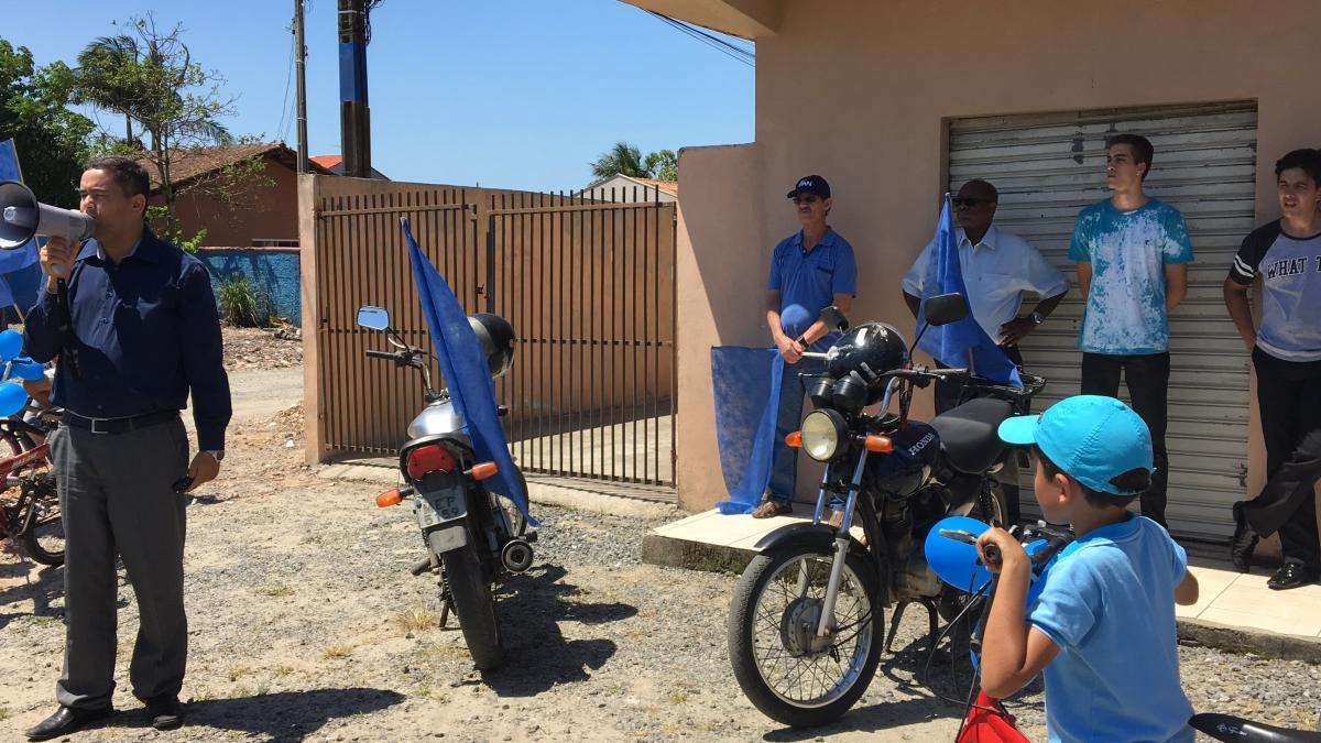 Carreata Evangelística Marca as Comemorações do Novembro Azul no Setor 41 - Novembro 2017