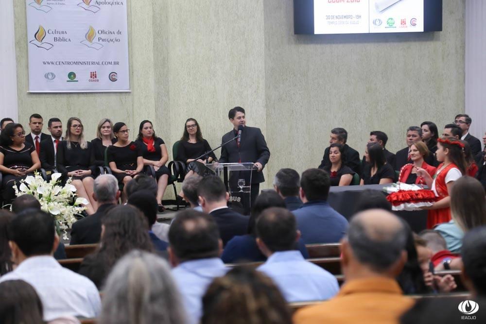 CCOM realiza formatura em cerimônia na IEADJO - Novembro 2018