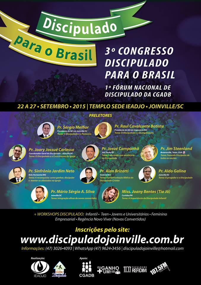 Como ganhar vidas para Cristo e cuida-las bem para que permaneçam na igreja - 2015