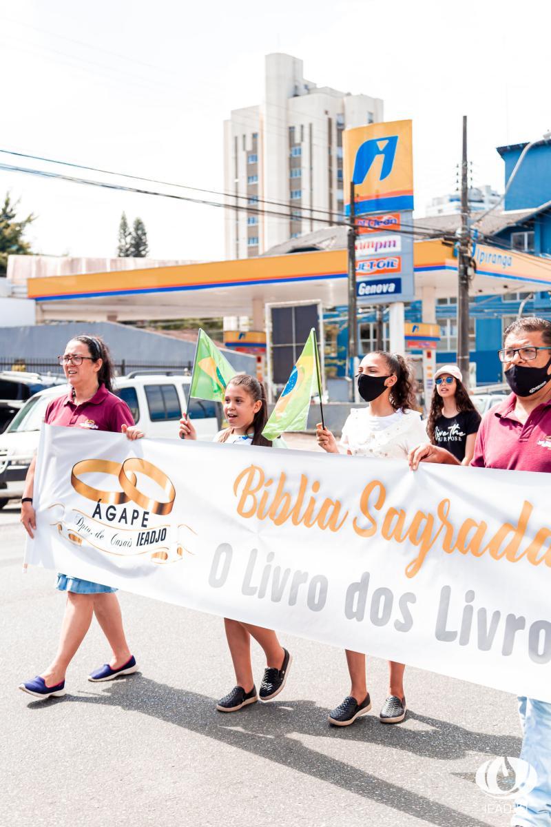 Evangelismo: IEADJO promove 1ª Caminhada do Dia da Bíblia - Dezembro 2021