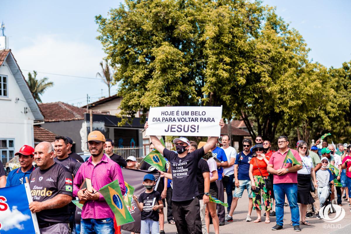 Evangelismo: IEADJO promove 1ª Caminhada do Dia da Bíblia - Dezembro 2021