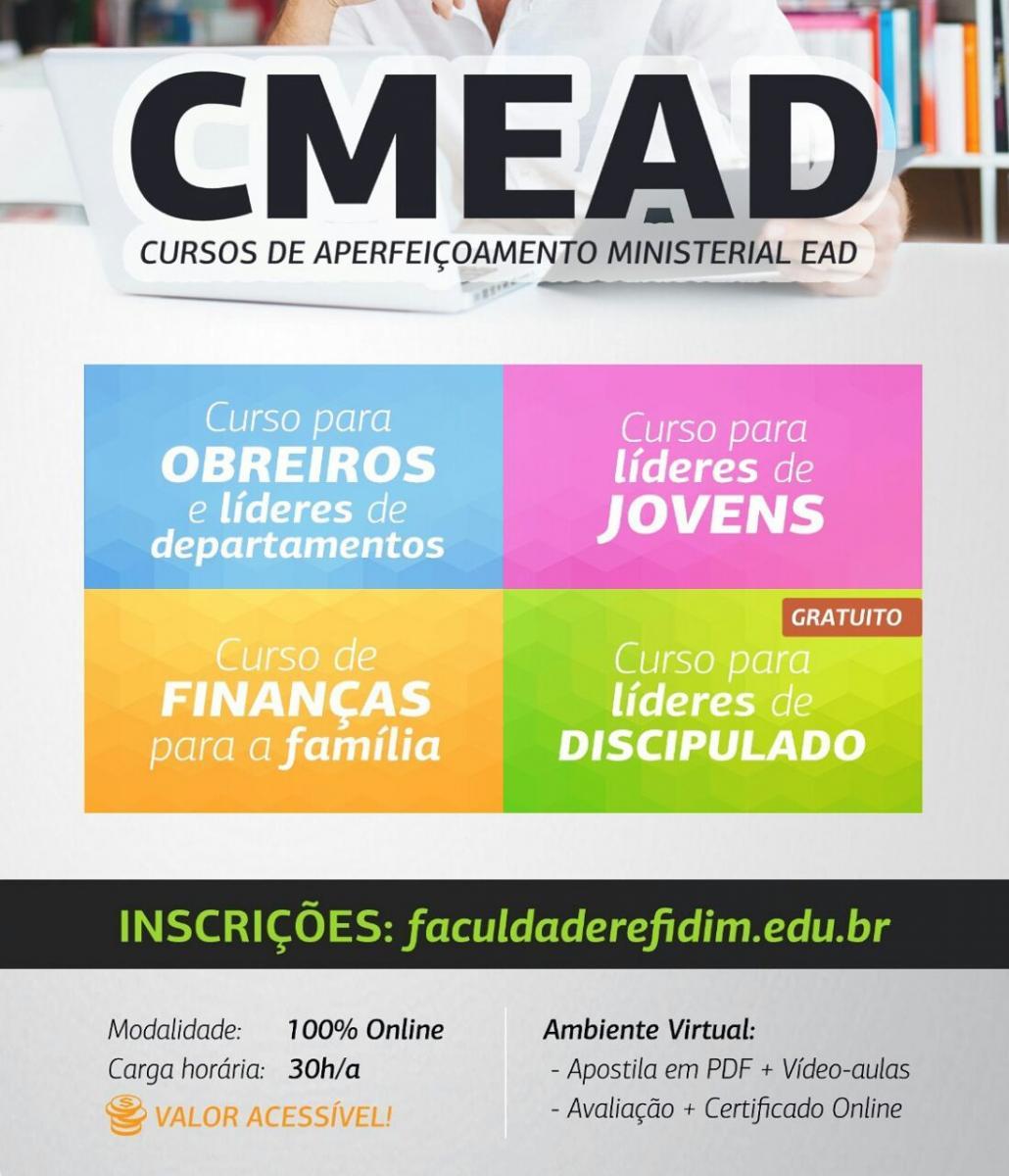 Faculdade Refidim lança CMEAD - Novembro 2016