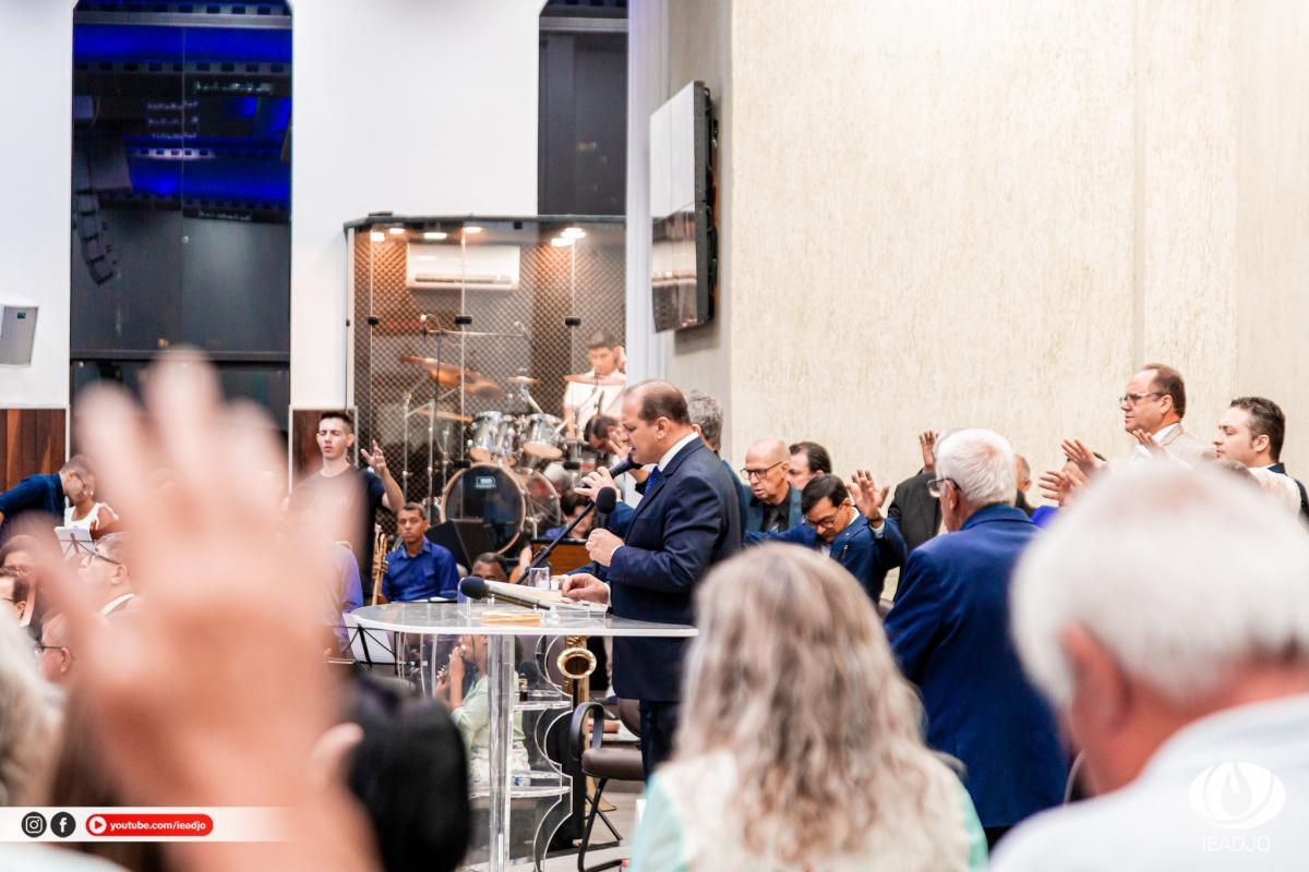 Assembleia Geral e apresentação de Diretorias marcam culto de Santa Ceia - Fevereiro 2023