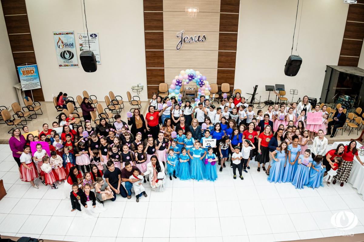 IEADJO Kids promove 3º Encontro de Coreografias - Junho 2022