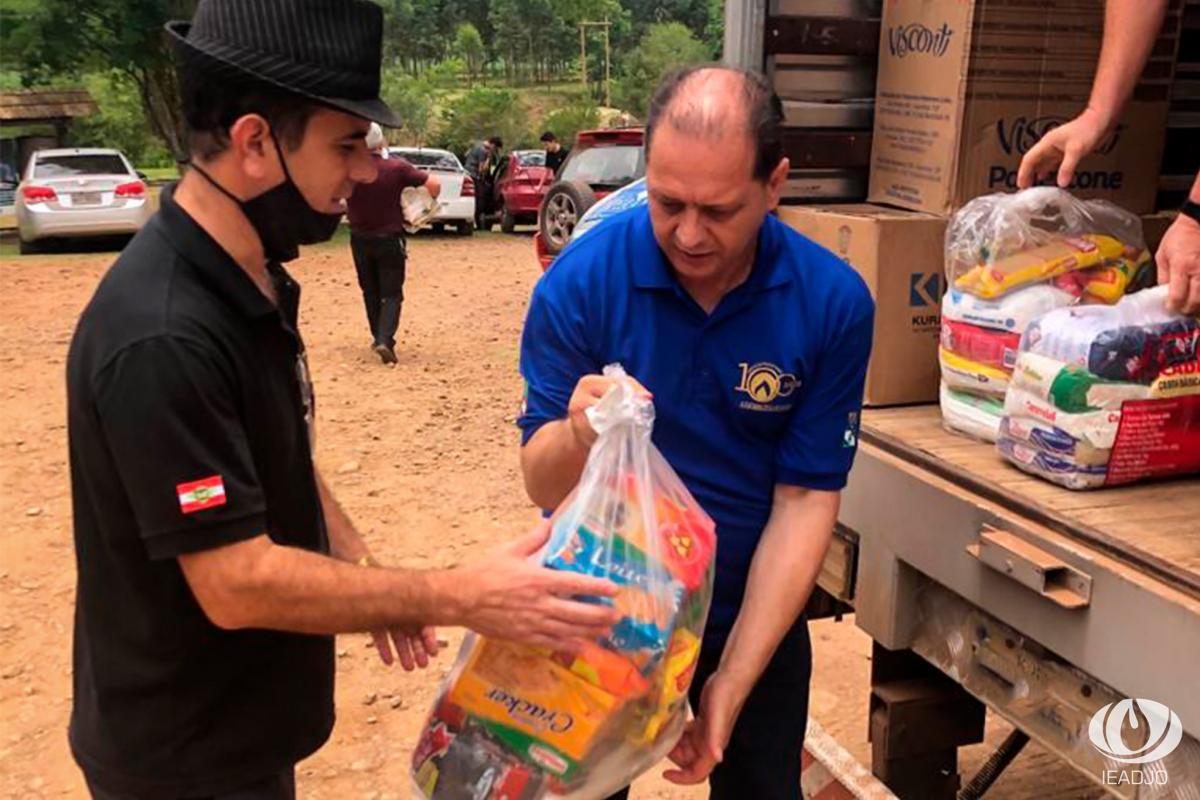 IEADJO leva donativos para cidades afetadas pela pandemia e estiagem - Novembro 2020