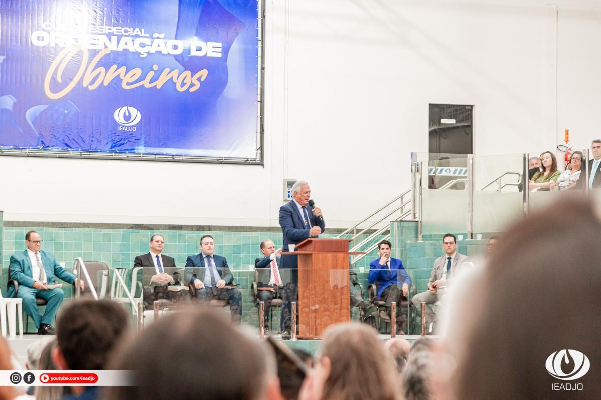 IEADJO realiza Ordenação de Obreiros Locais em Culto Especial - Janeiro 2023