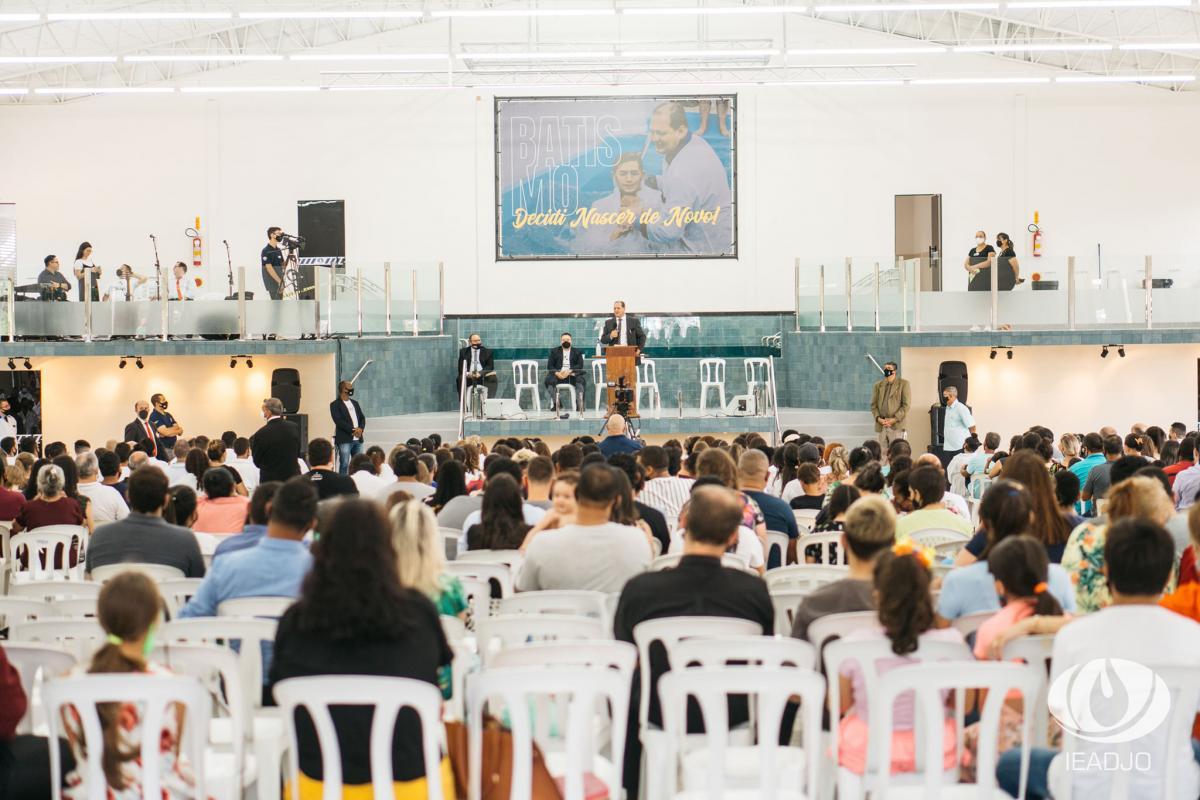 IEADJO realiza primeiro grande batismo de 2022
