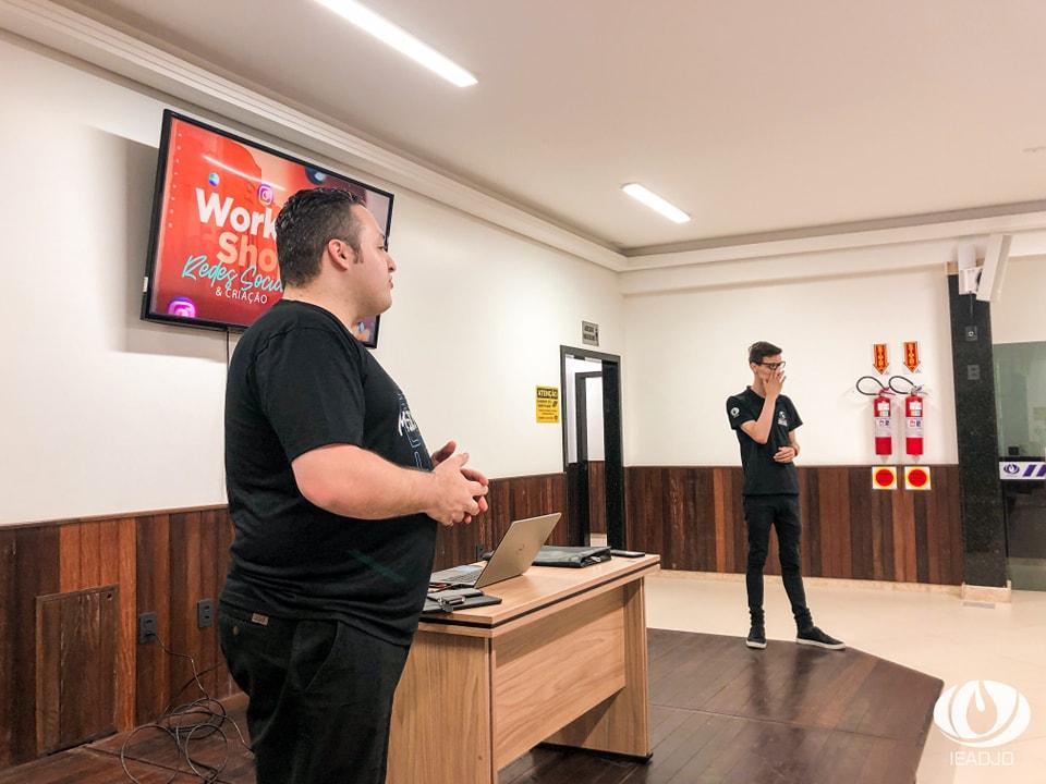 IEADJO realiza Workshop "Redes sociais & Criação" - Outubro 2022