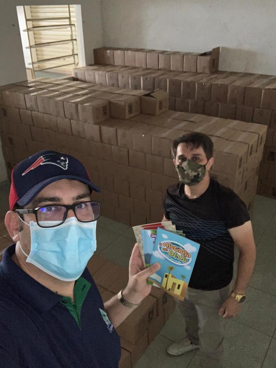 IEADJO recebe materiais para Evangelização e Discipulado - Junho 2020