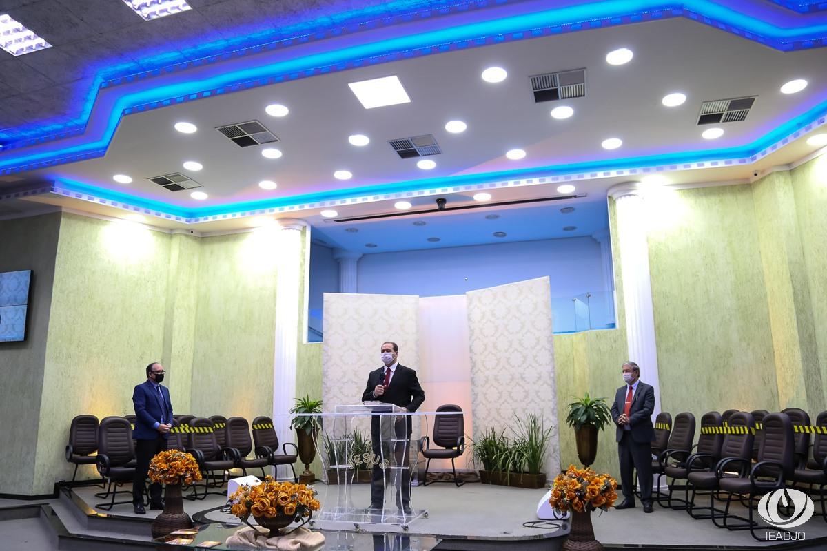 IEADJO retoma cultos presenciais parcialmente - Abril 2020