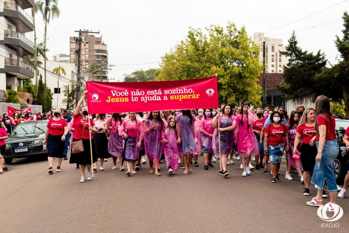 Outubro Rosa UFADVILLE Passeata 2021