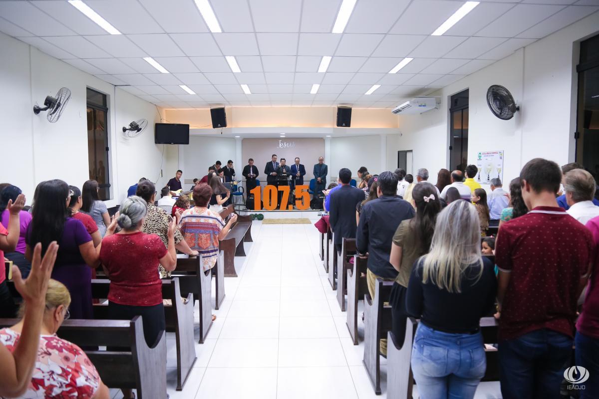 Rádio 107,5 FM realiza seu primeiro culto de 2018