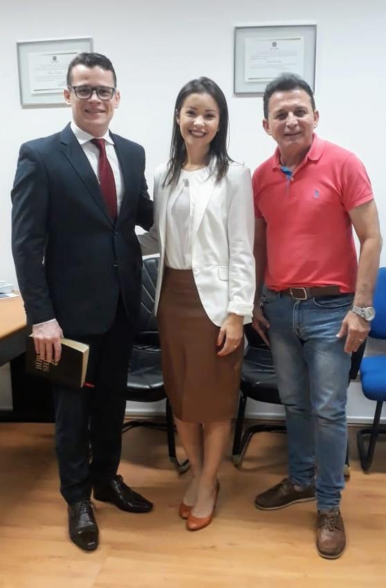 Representantes da IEADJO falam sobre a Páscoa em evento para servidores da CVJ - Abril 2019